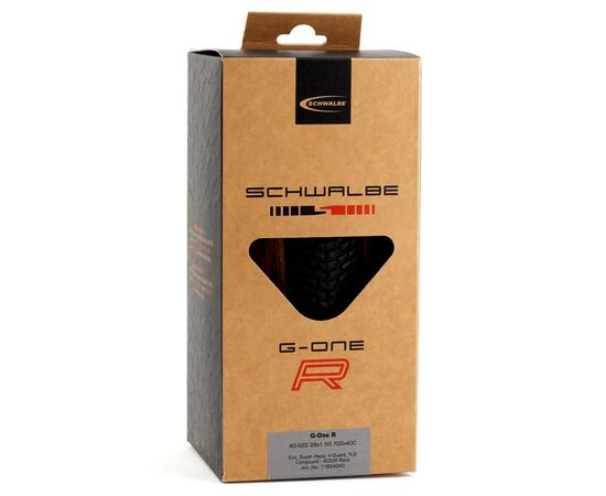 Велосипедная покрышка Schwalbe G-ONE R 28x1,35 (35-622), Super Race, TLE, складная (Transparent Sidewall), Цвет: черный, Ширина: 1.35" (35 мм), изображение 4