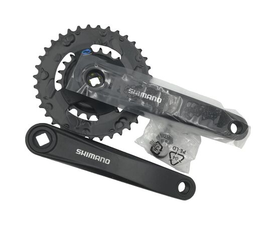 Система Shimano Altus FC-M315-2 175 мм кв. 36/22T без защиты (чёрный), изображение 2