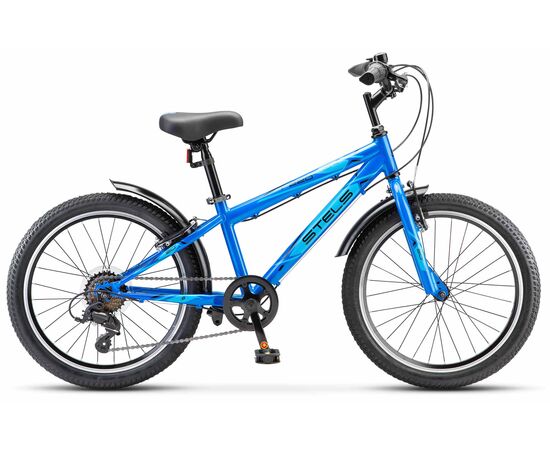 Детский велосипед Stels Pilot 220 V 20" (синий), Цвет: синий