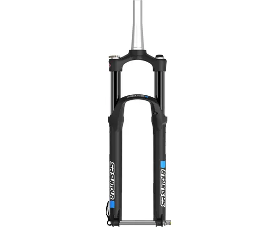 Вилка SR Suntour 29" RAIDON32 Boost RLR, 1.5"на1-1/8"(CTS), ход 100мм (воздушная), ось 15QLC32-110, Disc (чёрная матовая), изображение 2