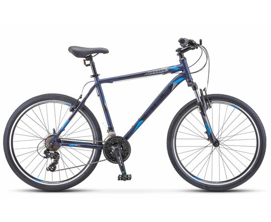 Велосипед Stels Navigator 500 V 26" (матово-синий), Цвет: синий, Размер рамы: 16"