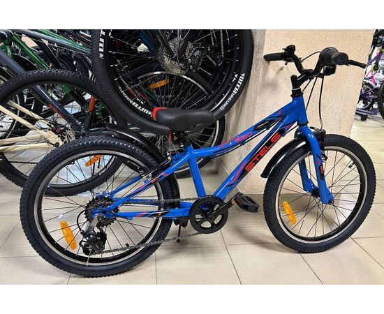 Детский велосипед Stels Pilot 230 V 20" (синий), Цвет: синий, изображение 3
