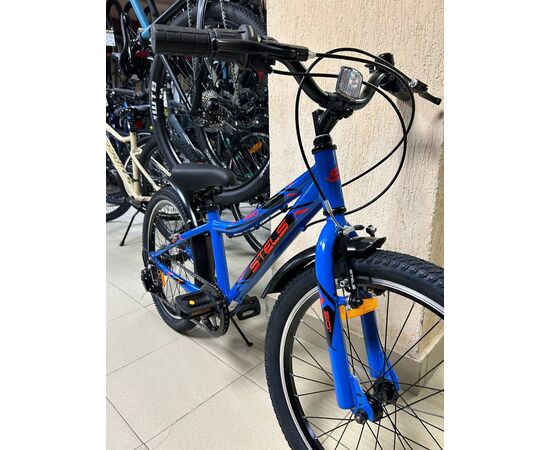 Детский велосипед Stels Pilot 230 V 20" (синий), Цвет: синий, изображение 5