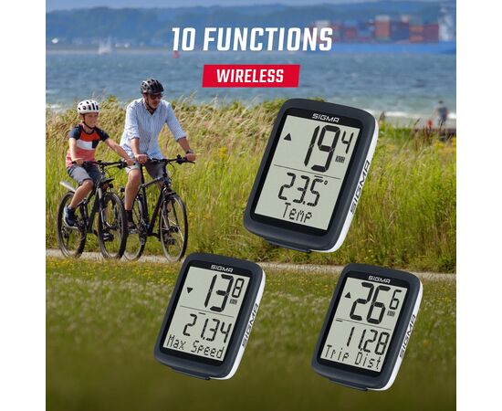 Велокомпьютер SIGMA BC 10.0 WL ATS (чёрный), изображение 4