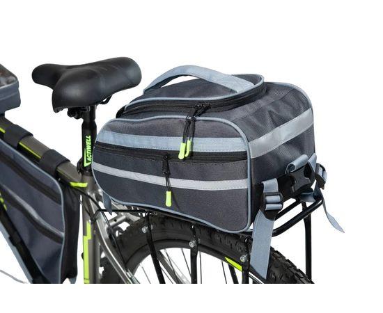 Велосумка Course Джаст-2 на багажник (серый), изображение 4