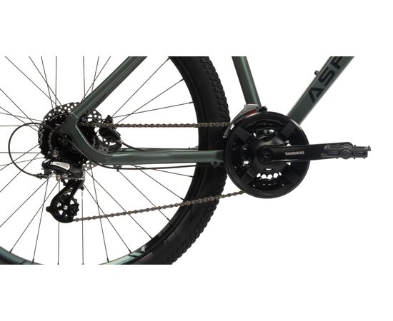 Велосипед Aspect Nickel 27.5 (зелёный), Цвет: зелёный, Размер рамы: 20", изображение 4