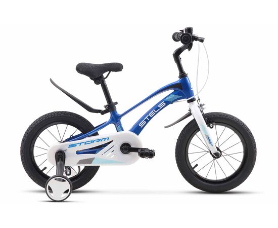 Детский велосипед Stels Storm KR 14" (синий), Цвет: синий, Размер рамы: 7,8"