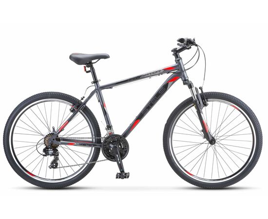 Велосипед Stels Navigator 500 V 26" (матово-серый), Цвет: серый, Размер рамы: 18"