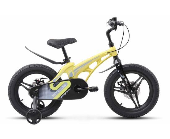 Детский велосипед Stels Galaxy Pro MD 16" (жёлтый), Цвет: жёлтый, Размер рамы: 9,2"