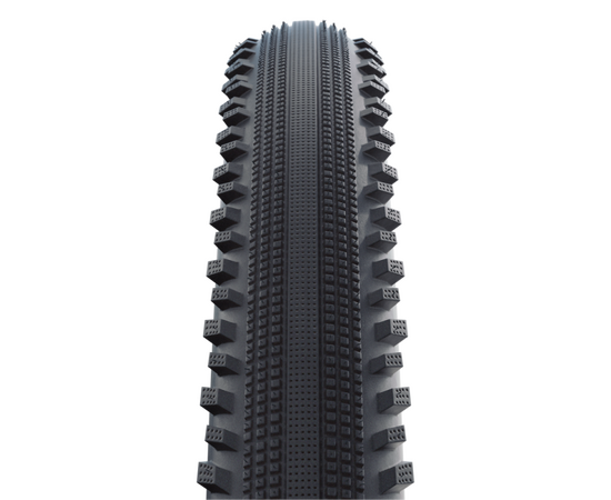 Покрышка Schwalbe HURRICANE 29x2.25 (57-622), RaceGuard, 67TPI (чёрная со светоотражающей полосой), изображение 3