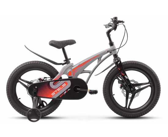 Детский велосипед Stels Galaxy Pro MD 16" (серый), Цвет: серый, Размер рамы: 9,2"
