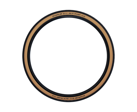 Покрышка Schwalbe DELTA CRUISER 28x1.10 (28-622), K-Guard (чёрная с бронзовой боковиной), изображение 2