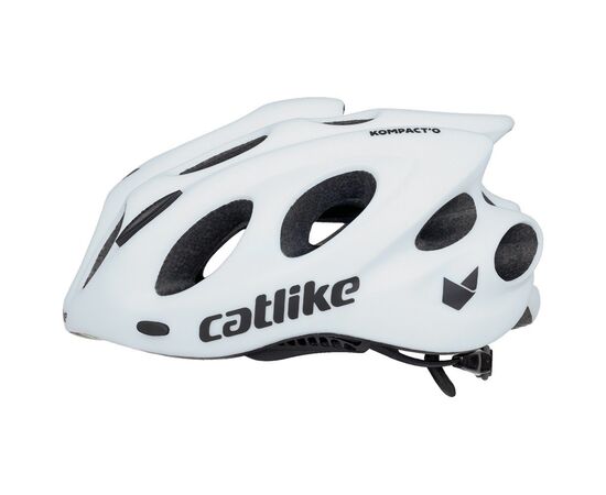 Шлем Catlike Kompact'o (белый, козырек), Цвет: белый, Размер: 59-61, изображение 3 Шлем Catlike Kompact'o (белый, козырек), Цвет: белый, Размер: 59-61, изображение 3