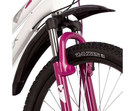 Подростковый велосипед Novatrack Jenny PRO D (белый), Цвет: белый, Размер рамы: 14", изображение 3