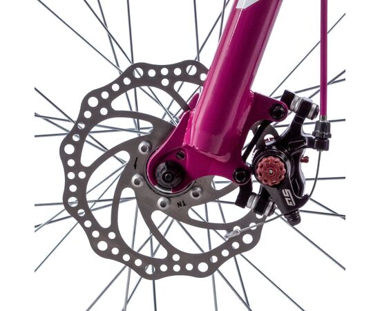 Подростковый велосипед Novatrack Jenny PRO D (белый), Цвет: белый, Размер рамы: 14", изображение 5