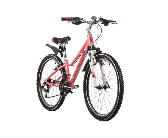 Велосипед Novatrack Novara 18.V 24" (коралловый), изображение 2