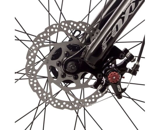 Велосипед Foxx Caiman 24" (чёрный), Цвет: черный, Размер рамы: 12", изображение 8