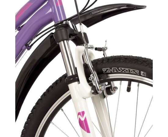 Подростковый велосипед Novatrack Jenny PRO new (фиолетовый), Цвет: фиолетовый, Размер рамы: 12", изображение 4