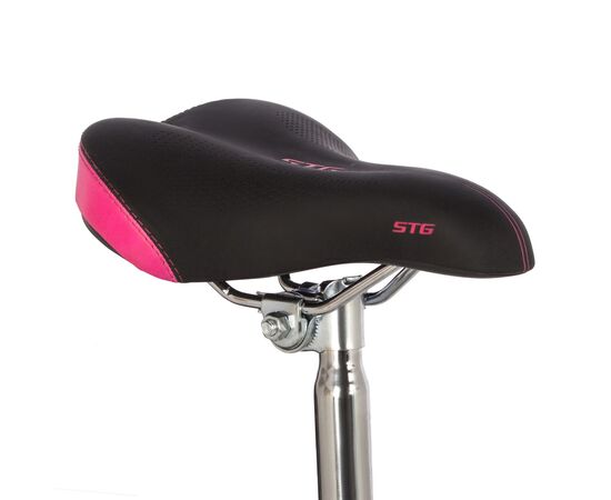 Подростковый велосипед Novatrack Jenny PRO D (вишнёвый), Цвет: сиреневый, Размер рамы: 14", изображение 6