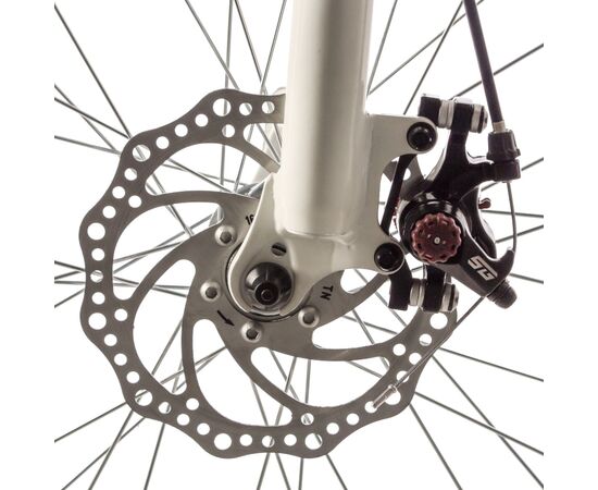 Подростковый велосипед Novatrack Jenny PRO D (вишнёвый), Цвет: сиреневый, Размер рамы: 14", изображение 7