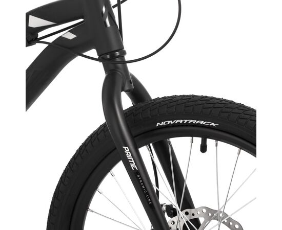 Велосипед Novatrack Prime 6.D new 20" (чёрный), изображение 4 Велосипед Novatrack Prime 6.D new 20" (чёрный), изображение 4