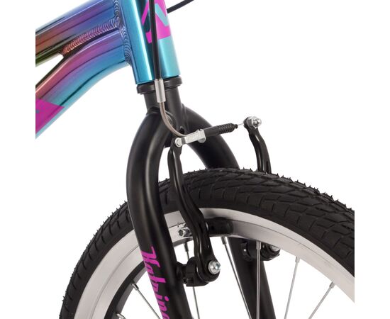 Велосипед Novatrack Katrina 20" new (фиолетовый металлик), изображение 4