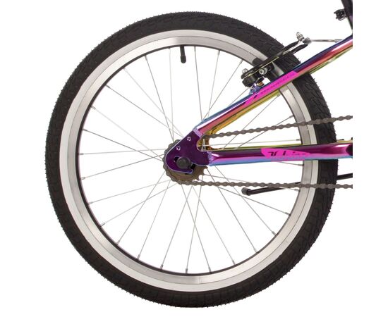 Велосипед Novatrack Katrina 20" new (фиолетовый металлик), изображение 5
