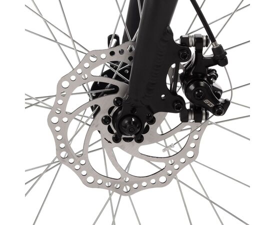 Велосипед Novatrack Extreme 8.D 24" (алюминиевый, чёрный), изображение 7