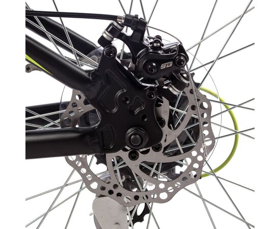 Велосипед Novatrack Extreme 8.D 24" (алюминиевый, чёрный), изображение 8