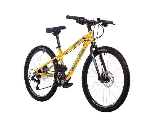 Велосипед Novatrack Prime 18.D new 24" (золотой металлик), Цвет: жёлтый, Размер рамы: 13", изображение 2