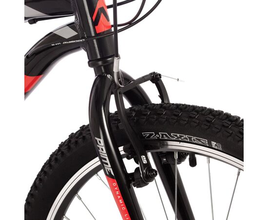 Велосипед Novatrack Prime 18.V new 24" (чёрный), Цвет: черный, Размер рамы: 13", изображение 4