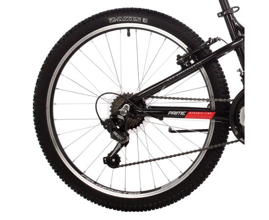 Велосипед Novatrack Prime 18.V new 24" (чёрный), Цвет: черный, Размер рамы: 13", изображение 5