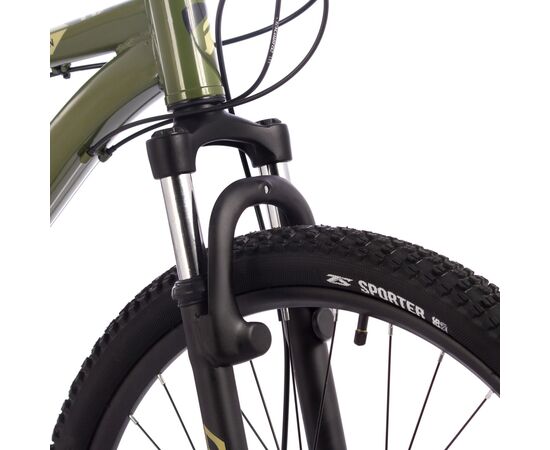 Велосипед Foxx Caiman 26" (зелёный), Цвет: хаки, Размер рамы: 14", изображение 4