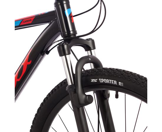 Велосипед Foxx Caiman 29" (чёрный), Цвет: черный, Размер рамы: 18", изображение 4