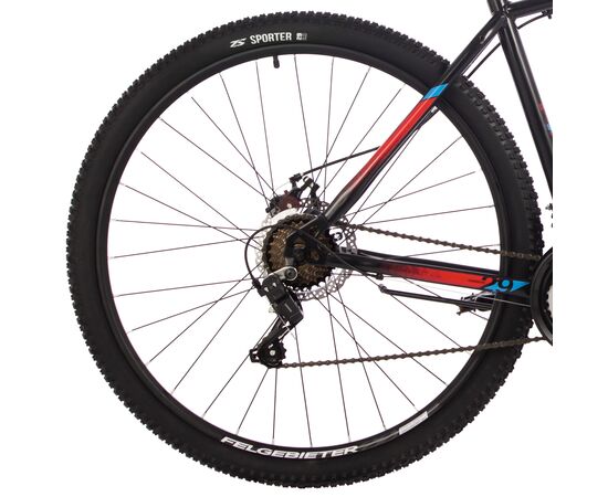 Велосипед Foxx Caiman 29" (чёрный), Цвет: черный, Размер рамы: 18", изображение 5