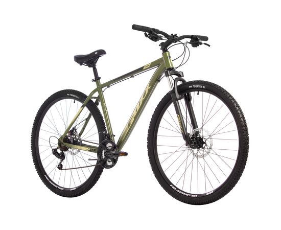 Велосипед Foxx Caiman 29" (зелёный), Цвет: хаки, Размер рамы: 20", изображение 2