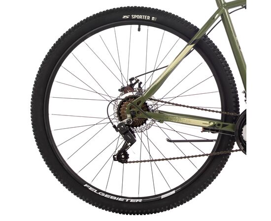 Велосипед Foxx Caiman 29" (зелёный), Цвет: хаки, Размер рамы: 20", изображение 5