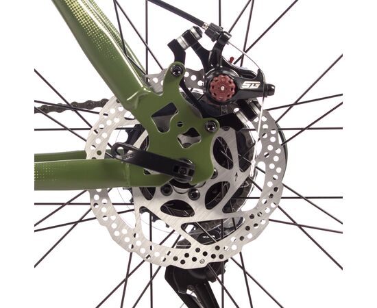 Велосипед Foxx Caiman 29" (зелёный), Цвет: хаки, Размер рамы: 20", изображение 8