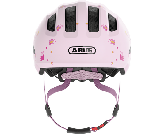 Шлем детский ABUS Smiley 3.0 (rose princess, розовый), Цвет: розовый, Размер: 45-50, изображение 2
