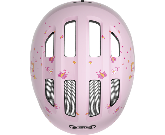 Шлем детский ABUS Smiley 3.0 (rose princess, розовый), Цвет: розовый, Размер: 45-50, изображение 4