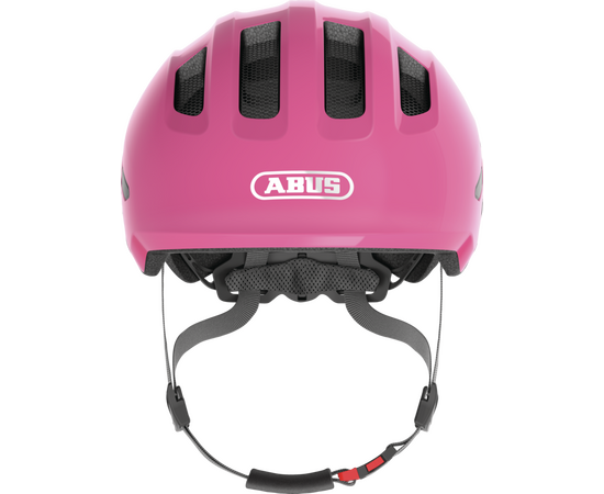 Шлем детский ABUS Smiley 3.0 (shiny pink, розовый), Цвет: розовый, Размер: 45-50, изображение 2
