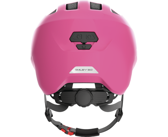Шлем детский ABUS Smiley 3.0 (shiny pink, розовый), Цвет: розовый, Размер: 45-50, изображение 3
