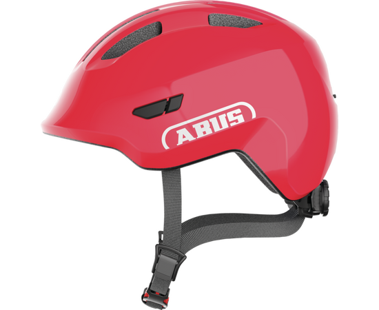 Шлем детский ABUS Smiley 3.0 (shiny red, красный), Цвет: красный, Размер: 45-50