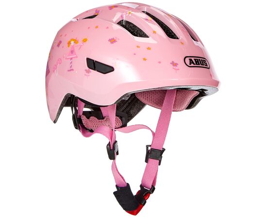 Шлем детский ABUS Smiley 3.0 (rose princess, розовый), Цвет: розовый, Размер: 45-50, изображение 5