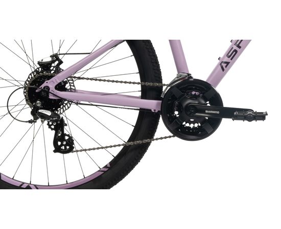 Велосипед Aspect Alma 27.5 (фиолетовый), Цвет: сиреневый, Размер рамы: 18", изображение 4