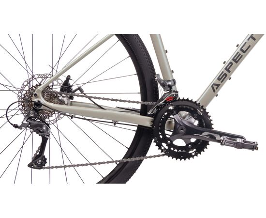 Велосипед Aspect Allroad (бежевый), Цвет: бежевый, Размер рамы: 18", изображение 4