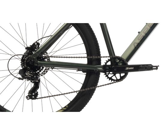 Велосипед Aspect Ideal HD 27.5 (зеленый), Цвет: зелёный, Размер рамы: 20", изображение 4