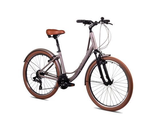 Велосипед Aspect Citylife 26 (бежевый), Цвет: бежевый, Размер рамы: 16", изображение 2