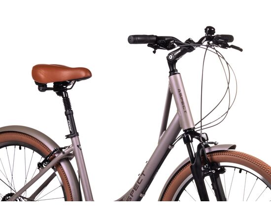 Велосипед Aspect Citylife 26 (бежевый), Цвет: бежевый, Размер рамы: 16", изображение 5