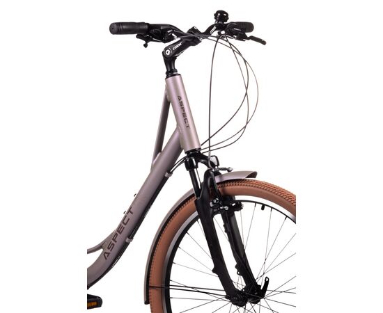 Велосипед Aspect Citylife 26 (бежевый), Цвет: бежевый, Размер рамы: 16", изображение 6